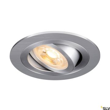 SLV NEW TRIA 1007376 Lumină îngropată deasupra plafonului 1x10W/GU10 IP20