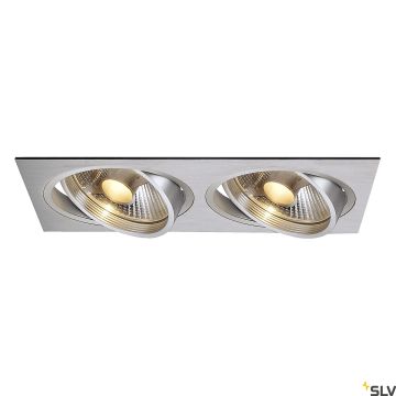 SLV NEW TRIA 111382 Lumină îngropată deasupra plafonului 2x75W/GU10/ES111 IP20