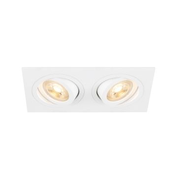 SLV NEW TRIA® 1008509 Lumină îngropată deasupra plafonului 2x10W/GU10