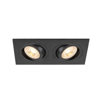 SLV NEW TRIA® 1008510 Lumină îngropată deasupra plafonului 2x10W/GU10