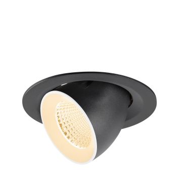 SLV NUMINOS® 1009545 Lumină îngropată deasupra plafonului 1x12W/LED 2700K 1700lm