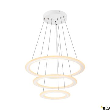 SLV ONE FLAT 1007702 Lampă cu pendul 3x58W/LED 2700K|3000K 3500lm/3700lm IP20