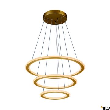 SLV ONE FLAT 1007703 Lampă cu pendul 3x58W/LED 2700K|3000K 3500lm/3700lm IP20