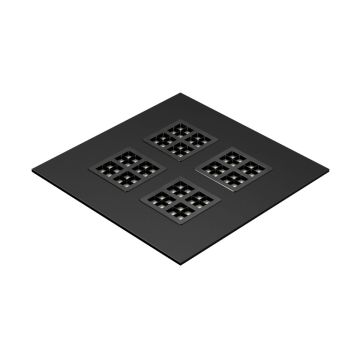 SLV PAVANNO 1010579 Panou LED 4x22W/LED 3000K/4000K/5000K 3403lm|6238lm