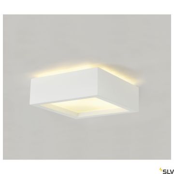 SLV PLASTRA 148002 Lumină montată pe suprafață 2x25W/E27 IP20