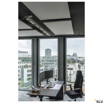 SLV Q-LINE 1000929 Lampă cu pendul 6x93W/LED 3000K 4200LM IP20