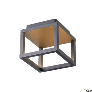 SLV QUADRULO 1005202 Lustră de tavan 1x7.5W/LED 3000K 230LM IP55