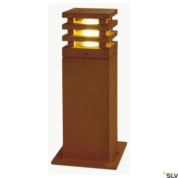 SLV RUSTY 233427 Lampă de podea 1x9W/LED 3000K 90LM IP55