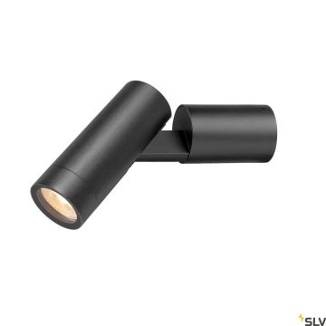 SLV S-TUBE 1007653 Aplique de perete 1x10W/GU10 IP65