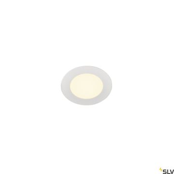 SLV SENSER 1003008 Lumină îngropată deasupra plafonului 1xLED 3000K 420LM IP20