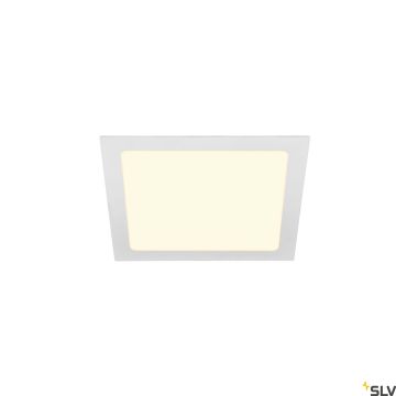 SLV SENSER 1003013 Lumină îngropată deasupra plafonului 1xLED 3000K 1100LM IP20
