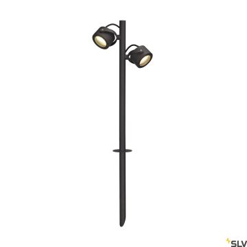 SLV SITRA 231535 Proiector de grădină 2x9W/GX53 IP44