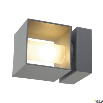 SLV SQUARE 1000335 Aplique de perete 1x42W/G9 IP44