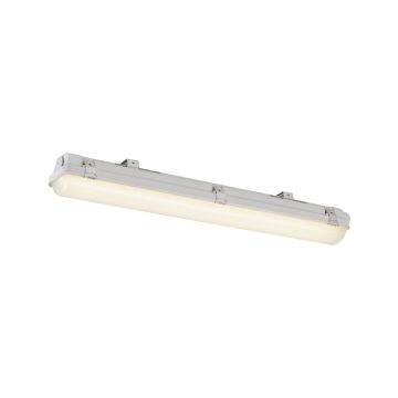 SLV WATERPROOF 1008087 Corp de iluminat montat pe suprafață etanș 1x18W/LED 4000K 2380lm
