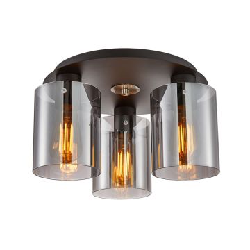 Italux Sardo SPL-5581-3SC-BK-SG Lustră de tavan 3x40W/E27 IP20