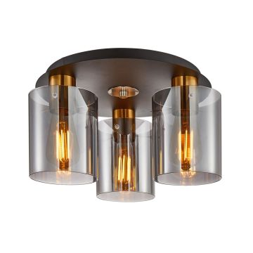Italux Sardo SPL-5581-3SC-BRO-SG Lustră de tavan 3x40W/E27 IP20