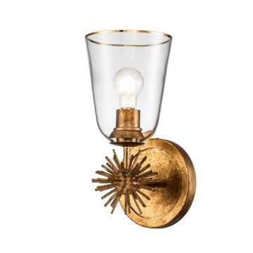 Elstead Lighting Staring STARING-1WB-DG-CLEAR Aplique de perete 1x40W/E27 IP20