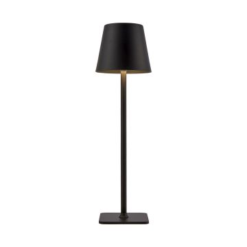 Italux Atlis TB-2821-BK Lampă de masă 1x5W/LED 3000K-6500K 300lm IP54