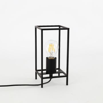Italux MELANDO TB-3343-1S-BK Lampă de masă 1x40W/E27 IP20