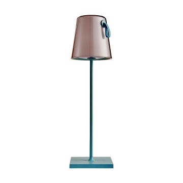 Italux Ostap TB-2749-BL Lampă de masă 1x5W/LED 3000K|RGB 300lm IP54