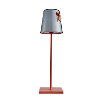 Italux Ostap TB-2749-PK Lampă de masă 1x5W/LED 3000K|RGB 300lm IP54
