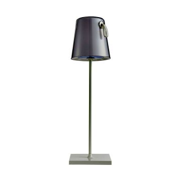Italux Ostap TB-2749-WH Lampă de masă 1x5W/LED 3000K|RGB 300lm IP54