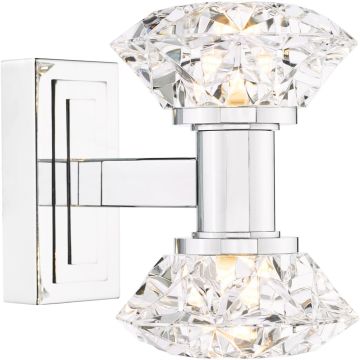 Dar Lighting Tiana TIA0950 Aplique de perete 2x5w/g9