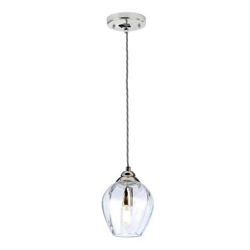 Elstead Lighting Tiber TIBER-P-CLEAR Lampă cu pendul 1x60W/E27