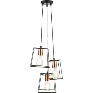 Dar Lighting Tower TOW0322 Lampă cu pendul 3x60w/e27