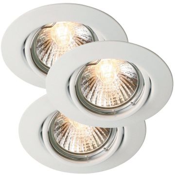 Nordlux TRITON 54540101 Lumină îngropată deasupra plafonului 3x35W/GU10 IP23