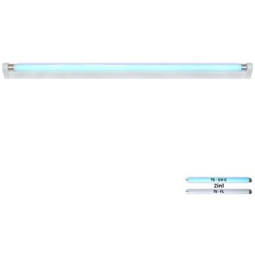 Prezent GERMICIDAL LAMP V. UV 70003 Lampă bactericidă 1x28w/uv-c+1x28w/t5 4000k 1550lm|1550lm ip20