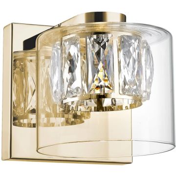 Zuma Line GEM W0389-01A-F7AC Aplique de perete 1x5W/LED 3000K 450LM