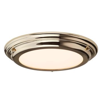 Elstead Lighting WELLAND WELLAND-F-PB Lustră de tavan 1x25W/LED 2250LM IP44