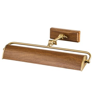 Elstead Lighting Winchfield WINCHFIELD-PLM-AB-OAK Lampă pentru tablou 2x40W/E14 IP20