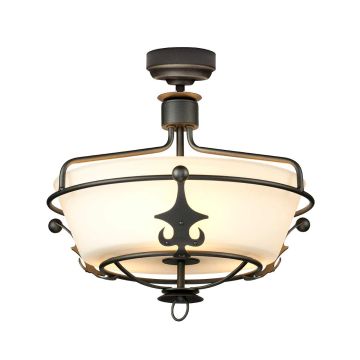 Elstead Lighting WINDSOR WINDSOR-SF-GR Lampă de tavan 3x60W/E27