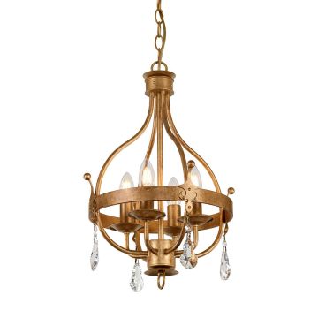 Elstead Lighting WINDSOR WINDSOR4-GOLD Candelabru 4x60W/E14