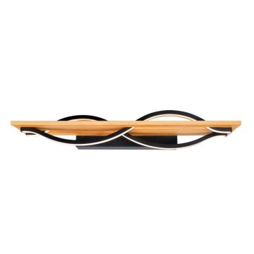 Italux Conato WL-23848-30W-BK-GD Aplique de perete 2x14W/LED 3000K 530lm IP20