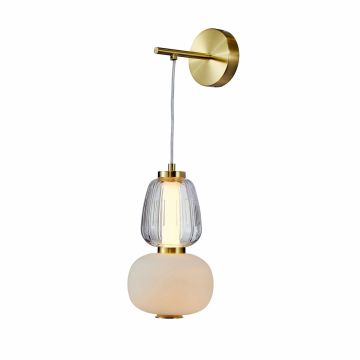 Italux Eris WL-98374-18W-GD Aplique de perete 1x18W/LED 3000K 2235lm IP20