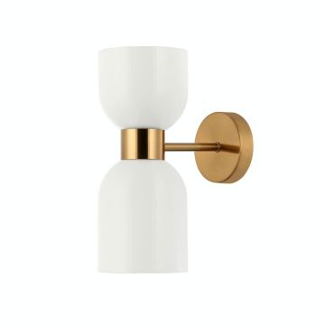 Italux Monza WL-57602-1-BRO Aplique de perete 2x40W/E27 IP20
