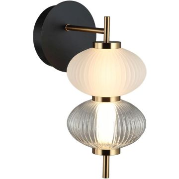 Italux Testa WL-84938-2-BK Aplique de perete 1x8W/LED 3000K 480lm IP20