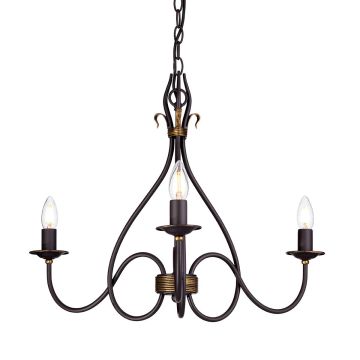 Elstead Lighting WINDEMERE WM3 Candelabru 3x60W/E14