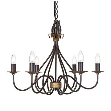 Elstead Lighting WINDEMERE WM6 Candelabru 6x60W/E14