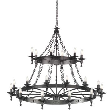 Elstead Lighting WARWICK WR18-GRAPHITE Candelabru 18x60W/E14
