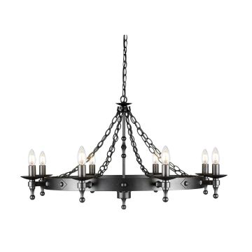Elstead Lighting WARWICK WR8-GRAPHITE Candelabru 8x60W/E14