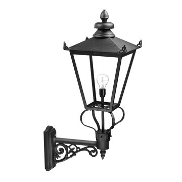 Elstead Lighting WILMSLOW WSLB1-BLACK Aplique de perete 1x200W/E27 IP23