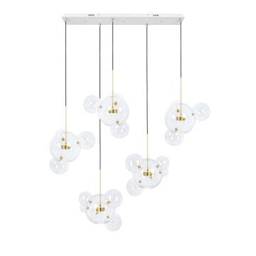 King Home CAPRI LINE XCP9148-5B Lampă cu pendul 10x7W/LED 3000K IP20