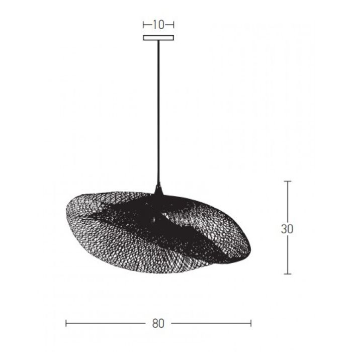 Zambelis-PENDANT LAMP-19108-ZAM19108