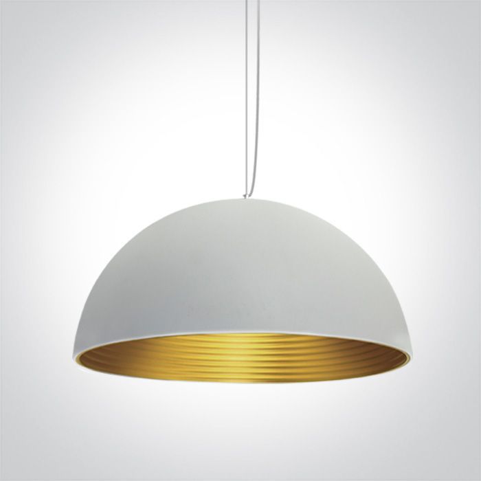 One LIght-Bowl Shade-63022B/W/BS-ONE63022B/W/BS