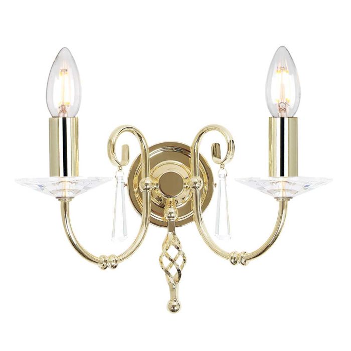 Elstead Lighting-AEGEAN-AG2-POL-BRASS-ELSAG2-POL-BRASS