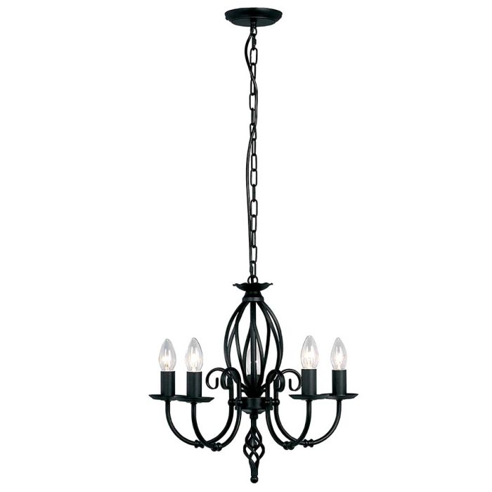 Elstead Lighting-ARTISAN-ART5-BLACK-ELSART5-BLACK